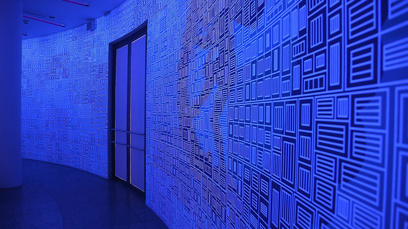 Illustration for article titled This Huge Art Installation Is Inspired By the LHC